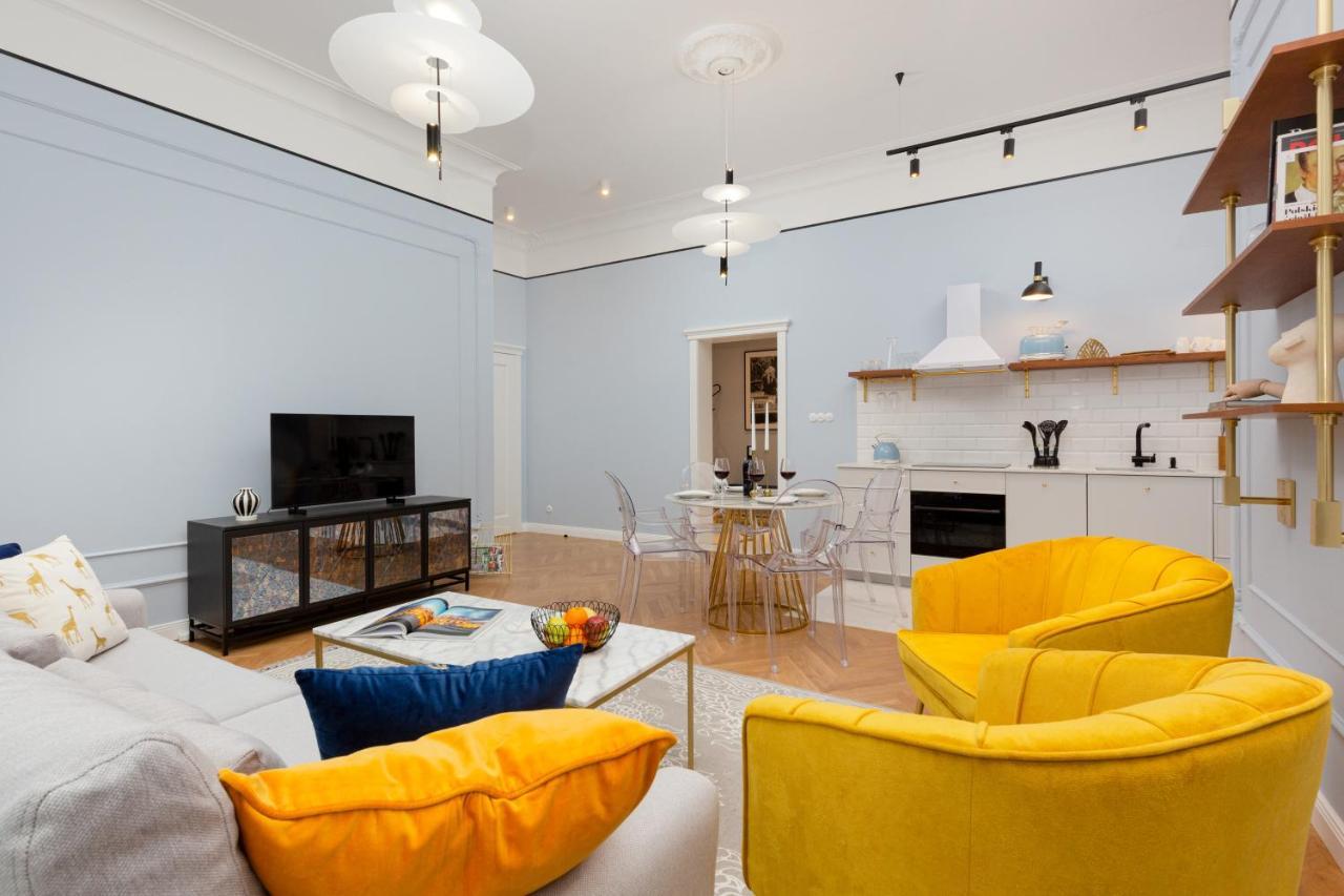 Lux Golden Apartment Praga Kepna By Renters Prestige Varşova Dış mekan fotoğraf