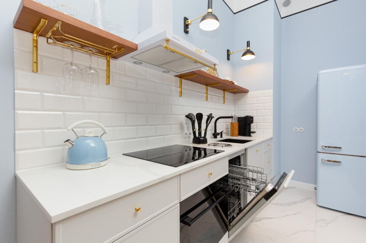 Lux Golden Apartment Praga Kepna By Renters Prestige Varşova Dış mekan fotoğraf
